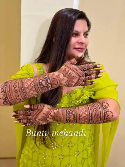 A full-arm design for a close family member, showcasing the level of detail and precision we bring to every event. This intricate pattern combines traditional motifs with a clean, modern layout.