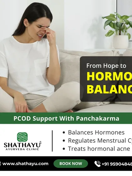 For many, the path to wellness begins with hormonal balance. I use Panchakarma, a deep detoxification process, to provide support for PCOD by naturally balancing hormones, regulating menstrual cycles, and treating related issues like hormonal acne.