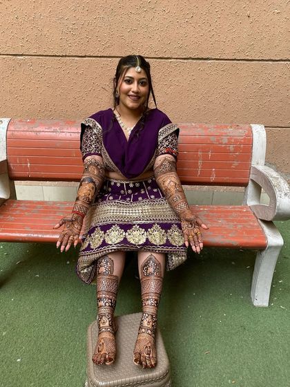 Umesh Kumar - Bridal & Wedding Mehandi Intricate Bridal Mehandi (Hands & Feet) photo 46