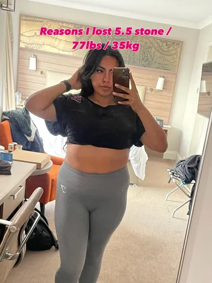 The start of my "reasons why" series. I lost 5.5 stone (35kg) for my health, my confidence, and my future.