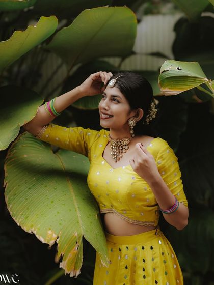 Orange Wedding Cinemas - Wedding Photography & Cinematography Vibrant Celebrations: Haldi & Mehendi photo 6