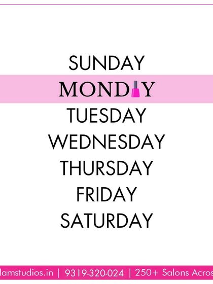 Start your week off right with a fresh manicure. We believe every day is a good day for beautiful nails, and this post is a fun reminder to book your next appointment with us.