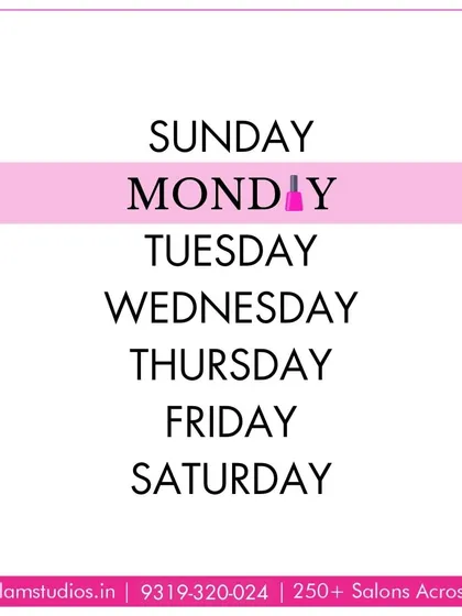 Start your week off right with a fresh manicure. We believe every day is a good day for beautiful nails, and this post is a fun reminder to book your next appointment with us.