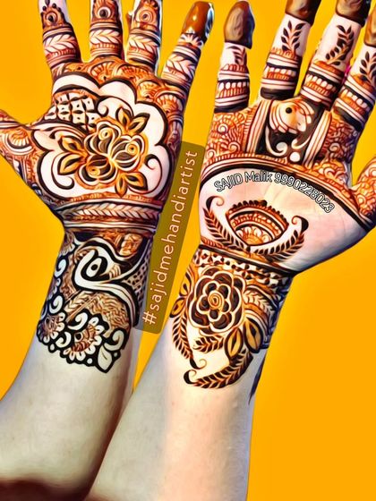 This vibrant design is full of life, with bold floral and paisley elements. The use of negative space within the patterns makes each motif pop, resulting in a very dynamic and beautiful look.