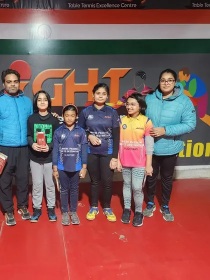 Winners from our January League. We regularly host internal tournaments to provide valuable match exposure to our players.