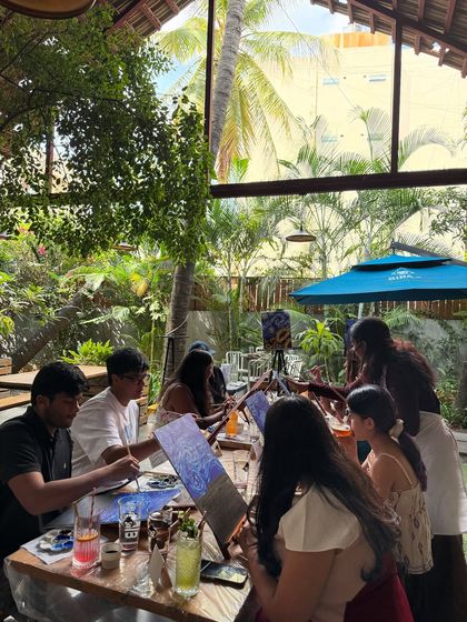 Paint Bar - Private Paint Parties The Paint Bar Vibe: At Our Studio & On The Go photo 12