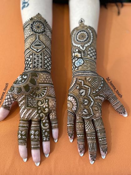 3D Henna Touch - Festive & Occasional Mehndi Intricate Indo-Arabic & Fusion Styles photo 16
