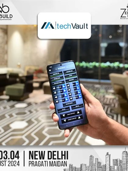 This image, from our feature for the D-arc BUILD exhibition, shows our custom control interface on a smartphone. We design user-friendly apps that give you granular control over every automated aspect of your home, right at your fingertips.