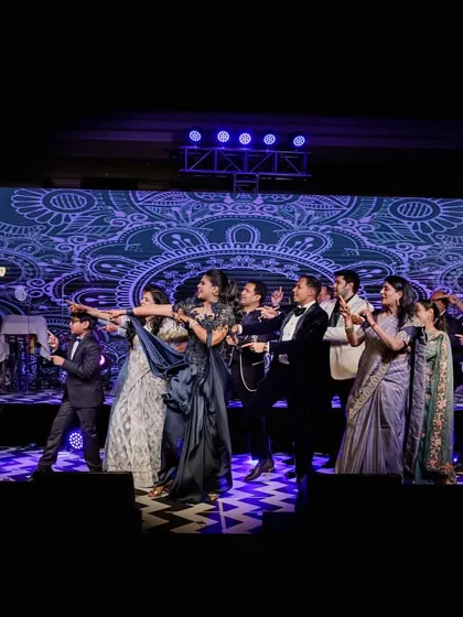 A coordinated family dance number, showing how we get everyone in sync for a polished and professional-looking act.