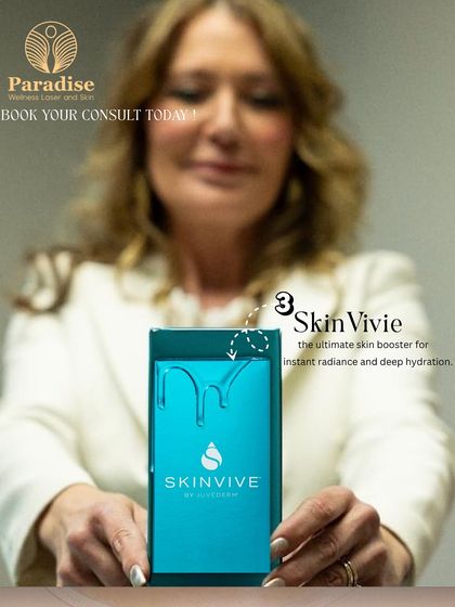 Skinvive is the ultimate skin booster for instant radiance and deep hydration. It's a key part of my skin bio-hacking approach to achieving a flawless, filter-free look.