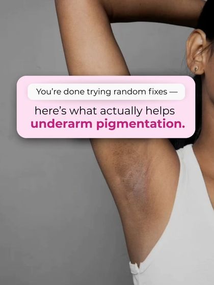 If you're done trying random fixes, here's what actually helps underarm pigmentation. A professional, targeted approach addresses the root cause for visible, long-lasting improvement.