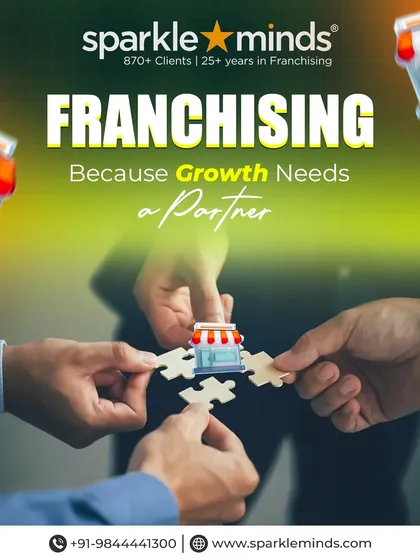 Growth is never a solo journey; it needs partners. This visual of puzzle pieces coming together represents how franchising builds a network of passionate partners who are invested in your vision.