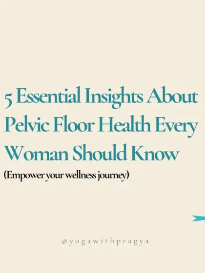 Pragya Bhatt - Therapeutic Yoga Postpartum Yoga: Gentle Recovery & Reconnection photo 10