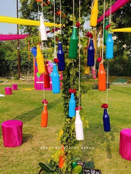 Party Solutions Rekha - Wedding Decor Vibrant Haldi & Mehendi Ceremonies photo 14