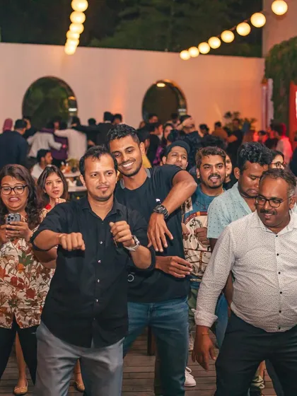 More happy faces from our gig at The Park. Our music gets people dancing and smiling, which is the ultimate goal for any pub or lounge event.