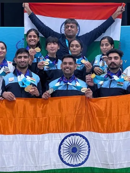 This is the result of pure dedication. I am incredibly proud to stand with the Indian Police Karate Team after their historic win at the World Police Games in Canada. We brought home 18 medals, including 15 golds, proving that with the right coaching and relentless hard work, anything is possible.