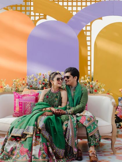 Vibrant Haldi & Mehendi Celebrations photo 3