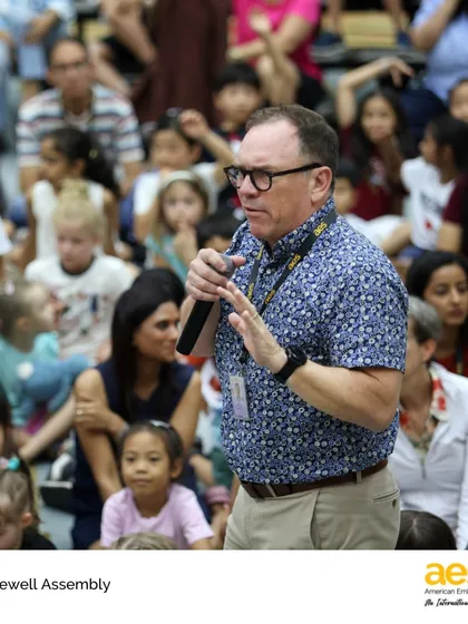 Saying goodbye is never easy. Our Elementary School Farewell Assembly celebrates our departing students with heartfelt musical performances, marking the end of one chapter and the beginning of a new adventure.