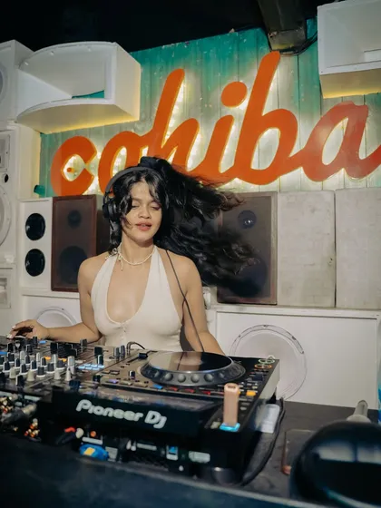 In my element at Cohiba, Goa for a wild Easter party. While I'm based in Namma Bengaluru, I love to travel and bring my sound to beach festivals and clubs all over. If there's a party, I'll be there.