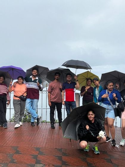A rainy day in Kodaikanal calls for umbrellas and smiles. The weather never dampens our spirits.