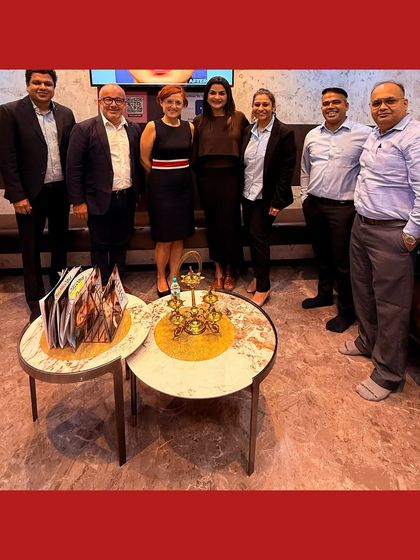 A visit from the Pierre Fabre and Ducrey team always brings back fond memories of my time in France. It's wonderful to maintain bonds built on a shared passion for science and skincare.