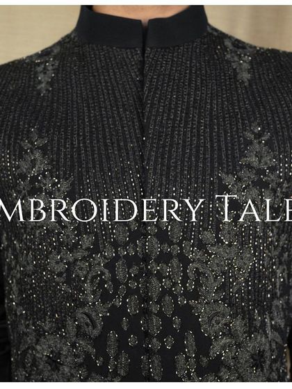 Discover the artistry in every stitch with Embroidery Tales. Our custom-made outfits are designed to be a perfect fit for you.