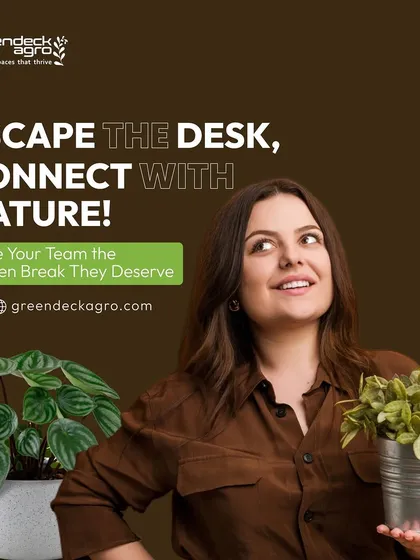 I encourage businesses to let their teams escape the desk and connect with nature. A green break is more than a luxury; it's a necessity for well-being and sustained focus.