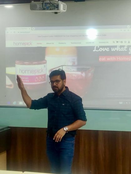 Speaking to students about the Homepick journey was a wonderful experience. I believe in educating the next generation about how passion for traditional food can be turned into a business.