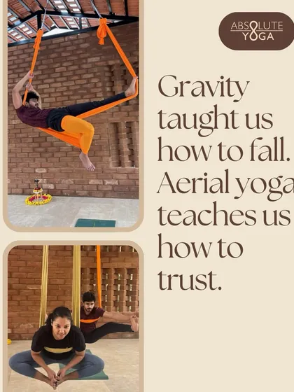 Aerial yoga teaches us to trust our bodies and the support of the silk. It's a practice where gravity becomes a tool for healing, allowing for deep stretches and a feeling of weightlessness.