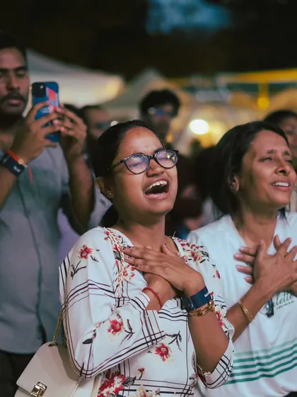 This is why I do what I do. The pure, unfiltered emotion from the audience during one of my shows. Moments like these, where everyone is lost in the music, are the real reward.