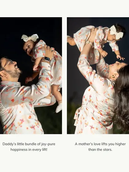 The bond between a parent and child is everything. Whether it's a father's joyful lift or a mother's loving gaze, these are the candid, emotional moments that become the most treasured family portraits.
