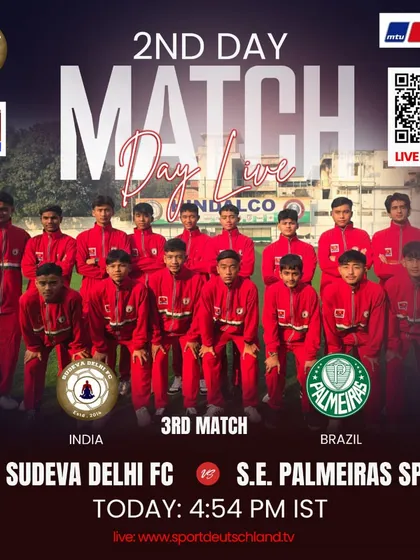 Announcing our match against Brazilian powerhouse S.E. Palmeiras. Our tours provide exposure to different styles of football from around the world.