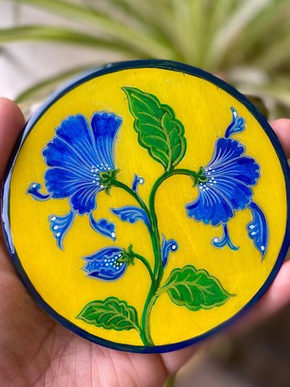 Greengold - Indian Artisan Home Decor Painted Gardens: Botanical & Nature-Inspired Art photo 18