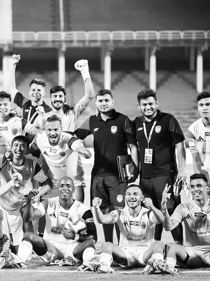 The full team celebrating a victory. These moments are a powerful reminder of why we put in the work every single day.