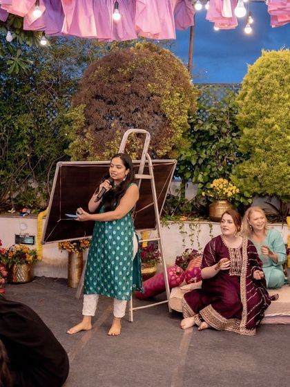 The Tales of Tradition - Wedding Planning & Design Dazzling Mehendi & Sangeet Nights photo 27