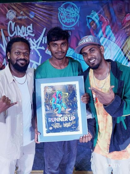 Receiving my runner up award for the Allstyle Battle at the Hipfest India National Qualifier. Moments like these are a reminder of how far I've come.