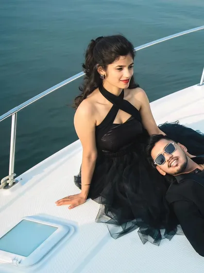 An exclusive yacht photoshoot in Goa offers a touch of luxury and adventure. We capture both intimate and glamorous moments as you cruise along the beautiful coastline.