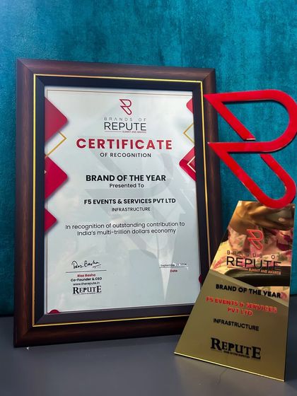We are truly humbled to be named Brand of the Year for Infrastructure by Brands of Repute. This award reflects the hard work of our incredible team and the trust our clients place in us.