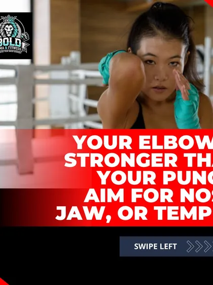 Forget what you see in movies. Your elbow is one of the hardest points on your body. We teach you how to use it effectively to strike vulnerable targets like the nose, jaw, or temple for maximum impact. This is practical self-defense.