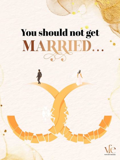 There are many reasons to get married, but it's just as important to understand the reasons you should not. I help you gain the clarity to know the difference.