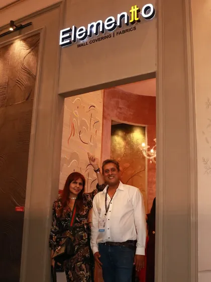 Grateful to Nisha Jamvwal for joining us at India Design Mumbai. It is always a joy to connect with fellow design enthusiasts over our shared passion.
