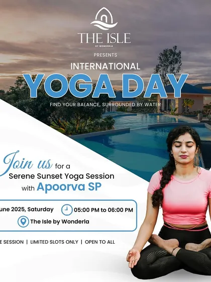 This is the kind of experience I love creating: a serene sunset yoga session right here in Bengaluru. My workshops are open to everyone, whether you're a beginner or have been practicing for years. It's all about finding your balance and peace together.