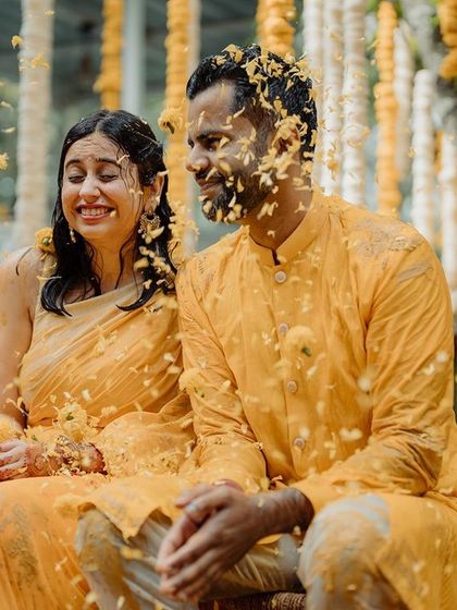 Amanati Events - Full-Service Wedding Planning Joyful Beginnings: Haldi, Mehendi & Sangeet photo 11