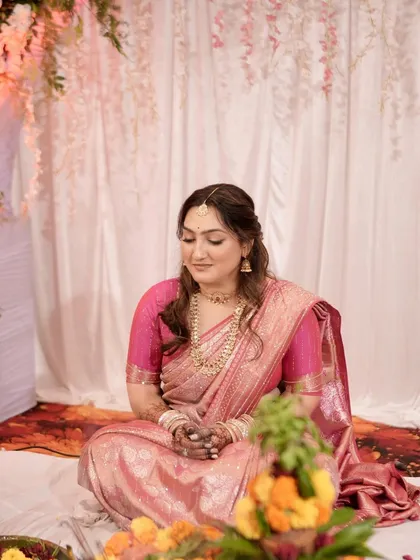A quiet, contemplative moment during the ceremony.