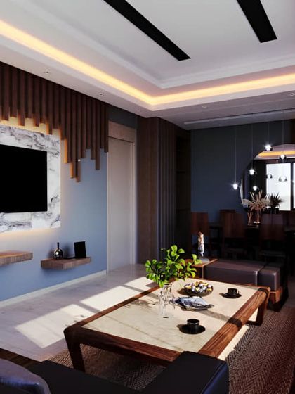 Interiors - Modular & Custom Furniture Design Living Room TV & Media Units photo 18
