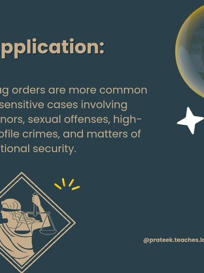 A gag order is a legal tool used to restrict information or commentary from being made public. I explain its application in sensitive cases involving minors or high-profile crimes.