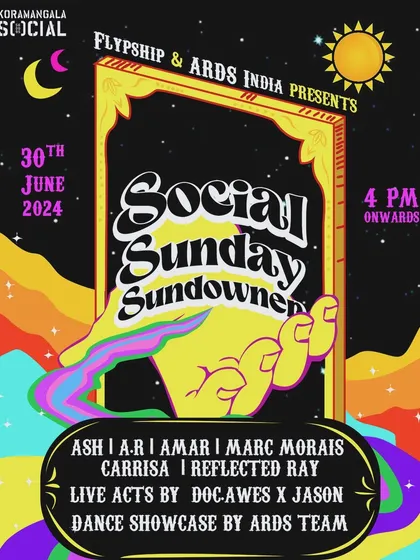 We're thrilled to announce the return of FLYPSHIP X ARDS India for the ultimate Social Sunday Sundowner.
