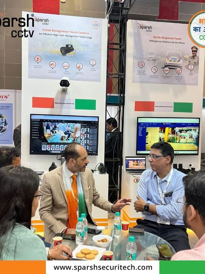 We value the opportunity to connect with our partners and clients. A productive discussion at our booth during the Traffic InfraTech Expo.