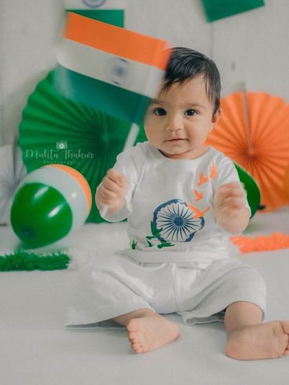 Celebrating India: Patriotic Baby Shoots photo 14
