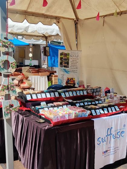 Yes, these are all handmade soaps! Not cakes, not candles, not paperweights. Just beautiful, skin-loving soap.